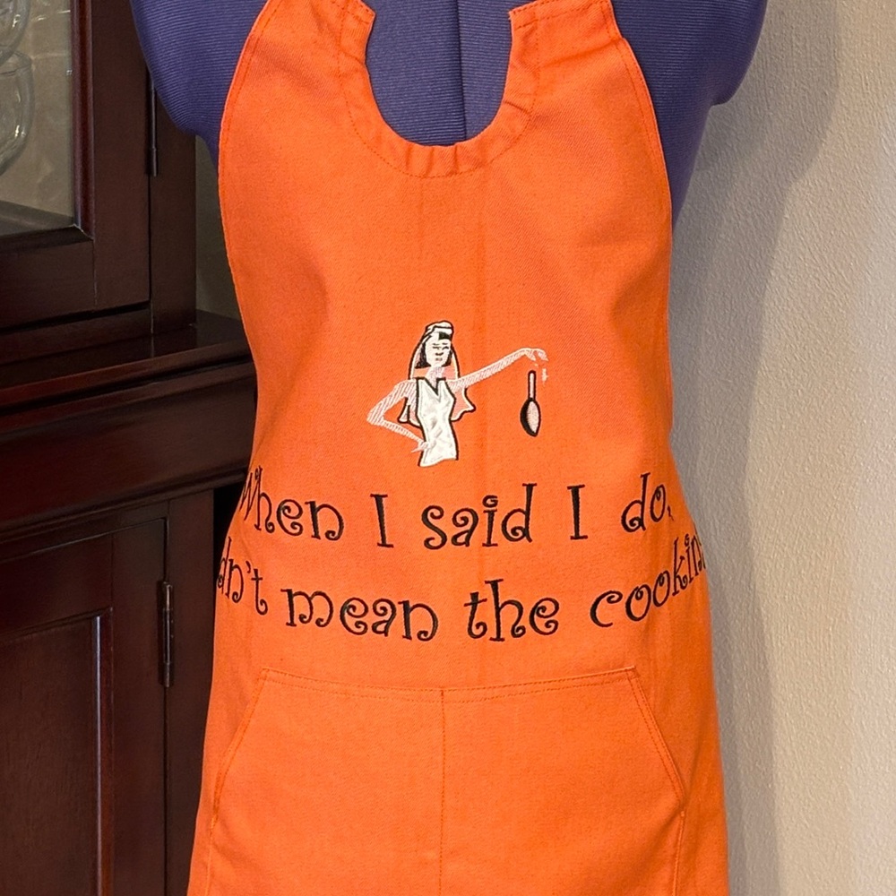 Kitchen Apron Women’s Humorous Cooking Baking Gift